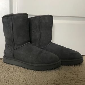 UGG Shearling Style Gray Boots